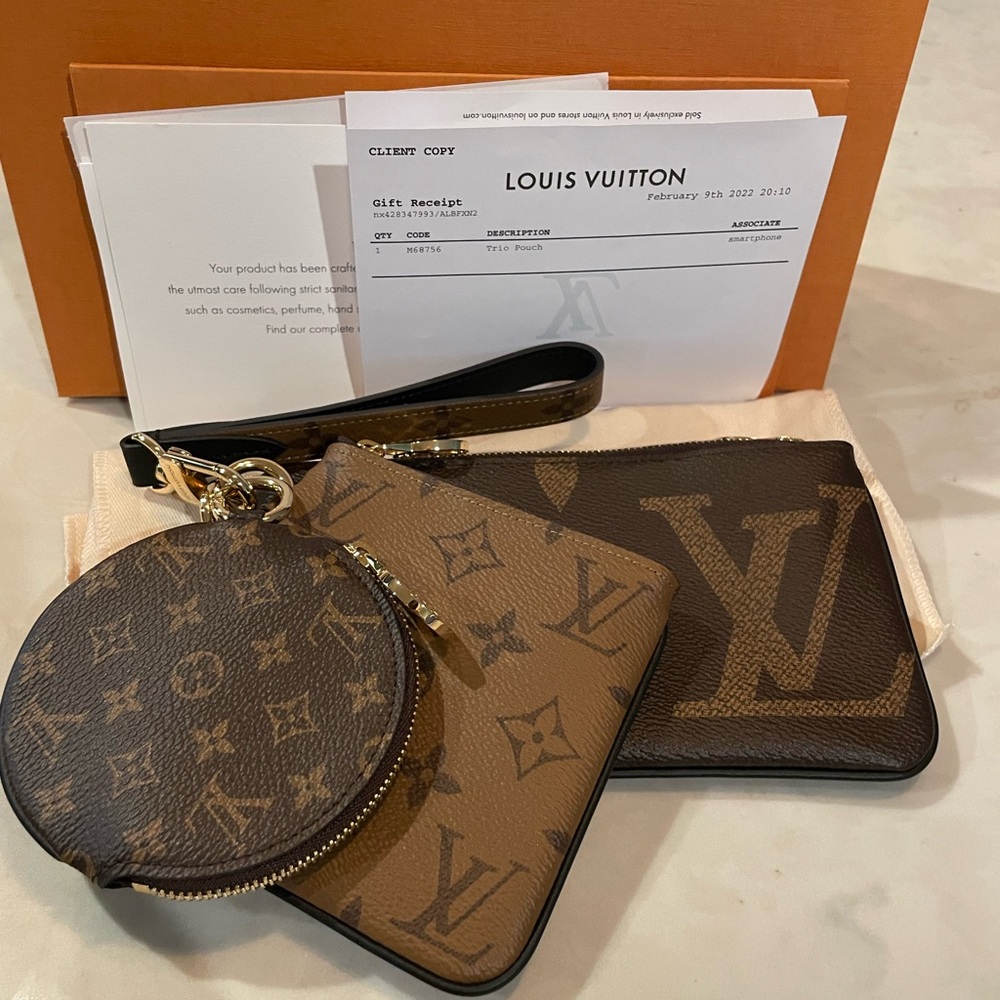 New Louis Vuitton Trio Pouch